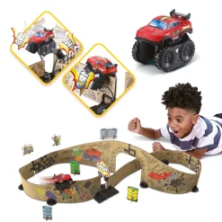 VTech Car-Board Racers - Circuit Monster Tracks- Voitures Dinos