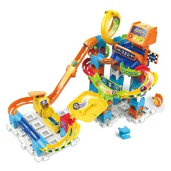 MarbleRush Circuit À Billes - Racing Set Electronic M200E- Circuit À Billes