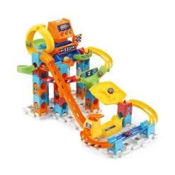 MarbleRush Circuit À Billes - Racing Set Electronic M200E- Circuit À Billes