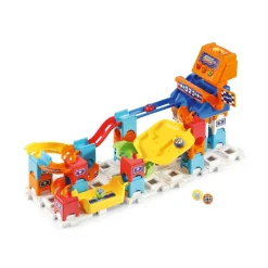 MarbleRush Circuit À Billes - Racing Set Electronic M200E- Circuit À Billes