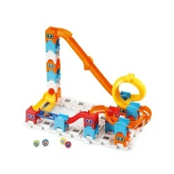 MarbleRush Circuit À Billes - Racing Set Electronic M200E- Circuit À Billes