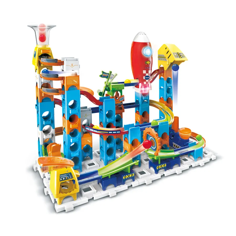 MarbleRush Circuit À Billes - Rocket Set Electronic M100E- Circuit À Billes