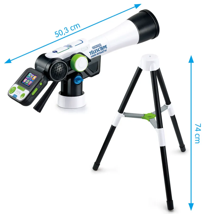 VTech Genius Xl - Telescope Video Interactif- Jouets Scientifiques