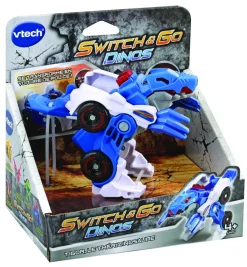 Switch & Go Dinos Jouet Dinosaure Petite Voiture - - Voitures Dinos