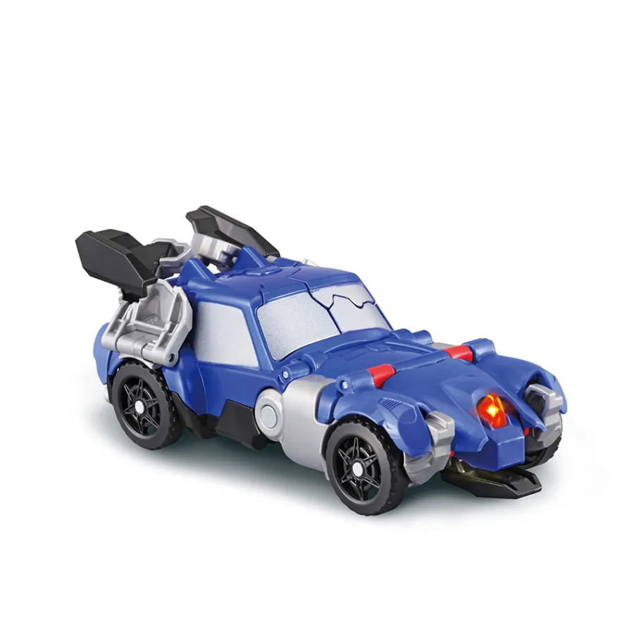 Switch & Go Dinos Kaops, Le Triceratops - Crash - Véhicules Interactifs- Voitures Dinos