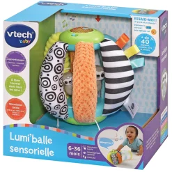 VTech Baby Lumi'Balle Sensorielle- Balles, Toupies Et Cubes