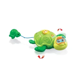 VTech Baby Maman Tortue Et Son Bébé Nageur - Jouet De Bain- Jouet De Bain