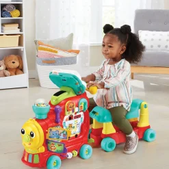 VTech Baby Maxiloco, Mon Trotti Train 7 En 1- Porteurs, Trotteurs