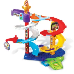 Tut Tut Bolides Mega Circuit Spirales 2 En 1 + Titouan, Fou Du Volant- Voitures Jouets Garages Et Circuits