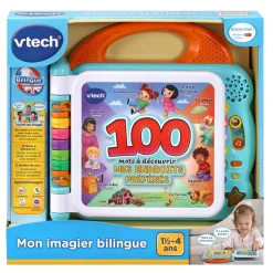 VTech Baby Mon Imagier Bilingue - Mes Endroits Preferes- Livres Pour Bébé