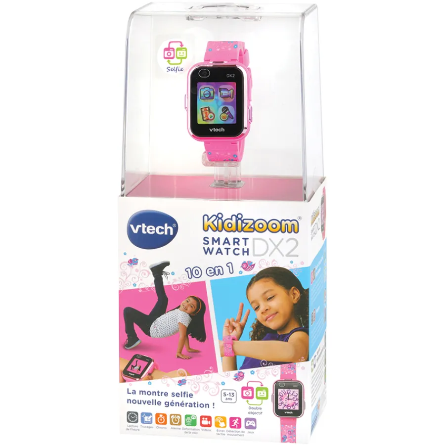 Kidizoom Montre Digitale Smartwatch Dx2 Rose- Montres Smartwatch