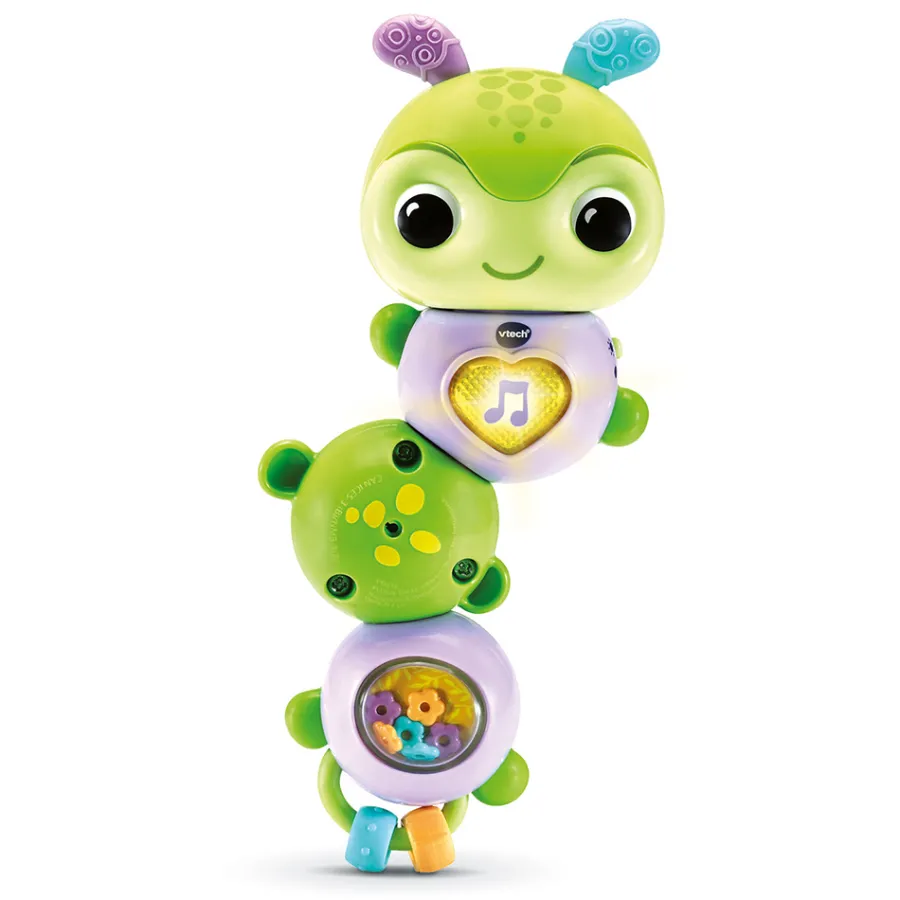 VTech Baby Myrtille Twist Chenille - Jouet D'éveil- Hochets Et Petits Jouets