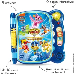 VTech Pat' Patrouille - Mon Livre-Jeu Educatif- Pat'Patrouille, Peppa Pig, Bluey