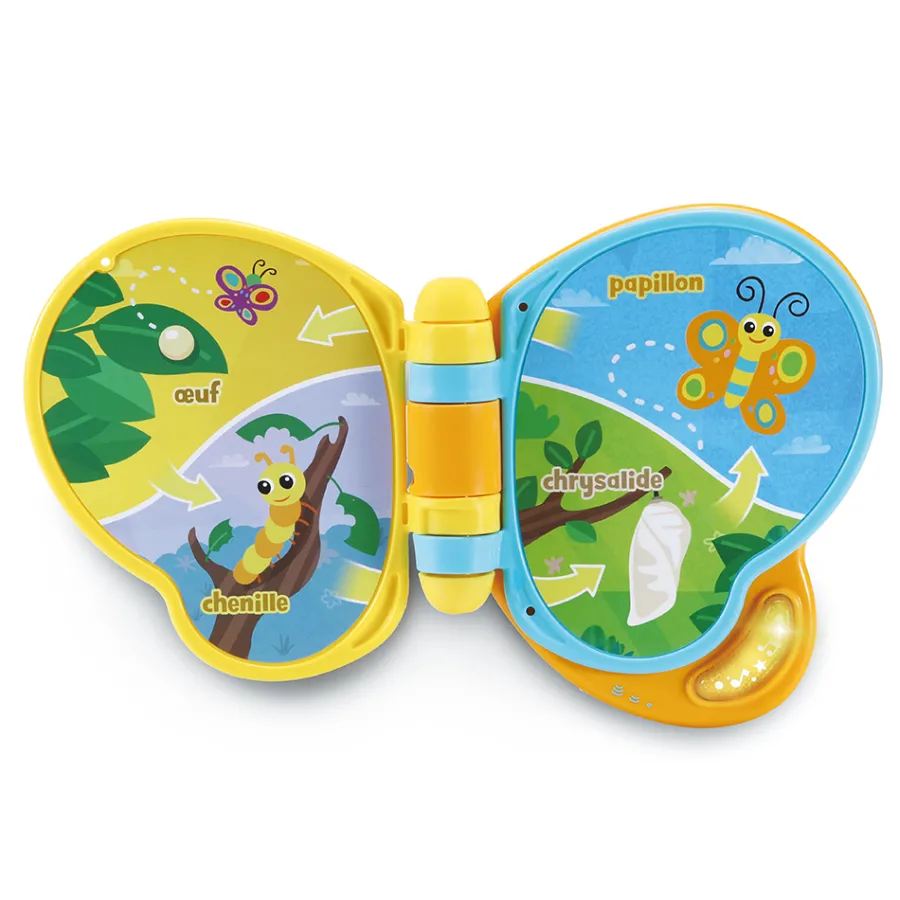 VTech Baby Rouli Livre Papillon - Baby Loulous- Animaux Interactifs