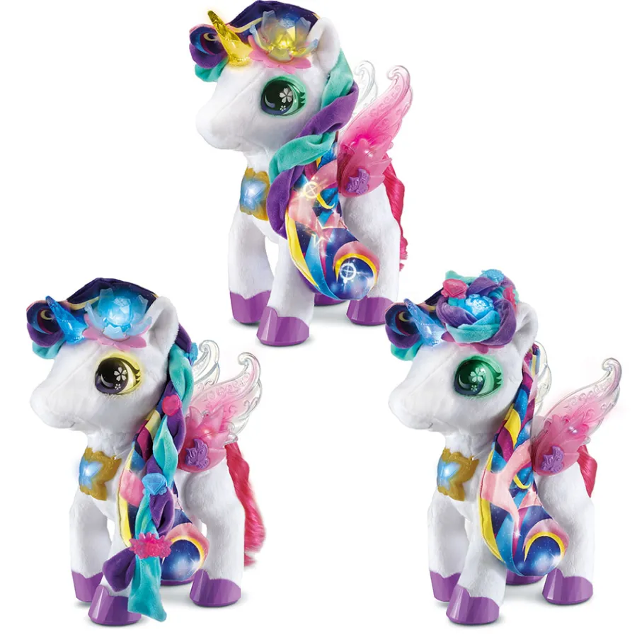 Kidi Styla, Ma Licorne Maquillage Magique- Peluches Et Compagnons Interactifs