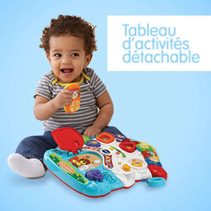 VTech Baby Super Trotteur Parlant 2 En 1 Orange- Porteurs, Trotteurs