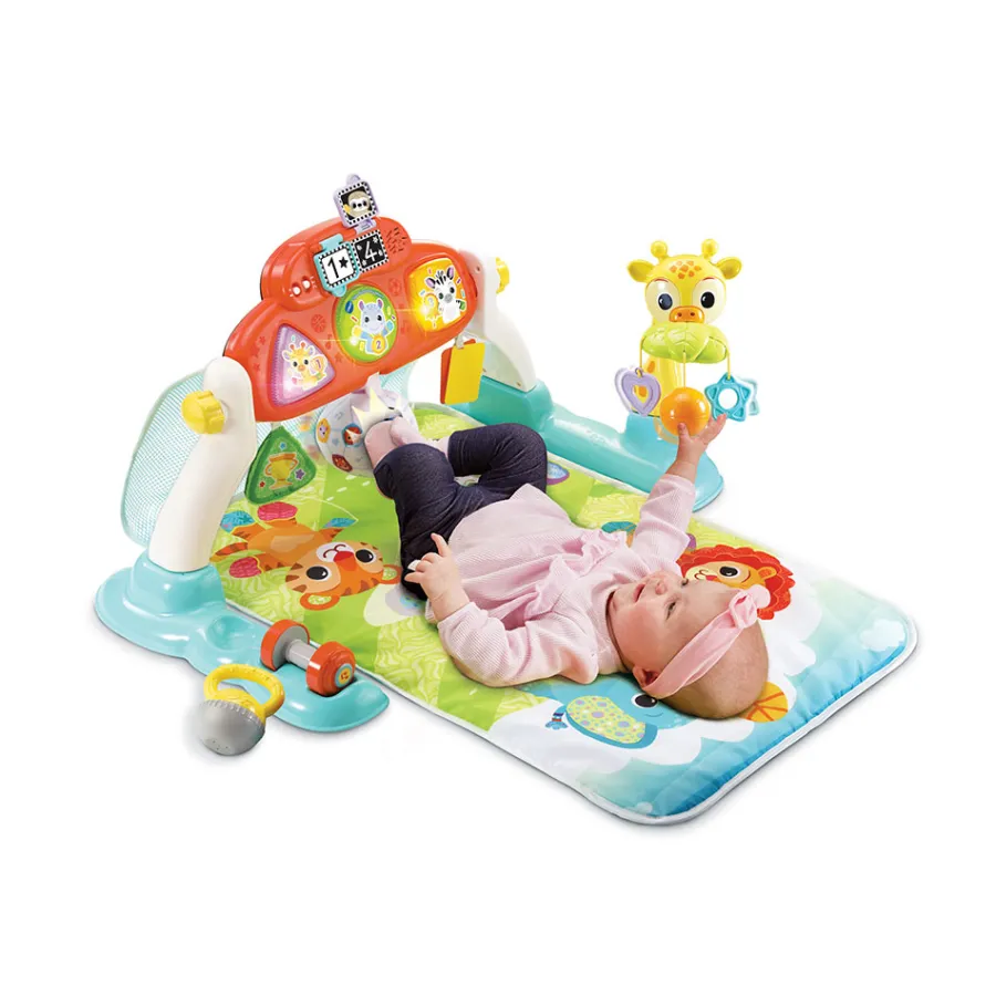 VTech Baby Tapis D'éveil Baby Sport 4 En 1- Tapis D'éveil Et Arches