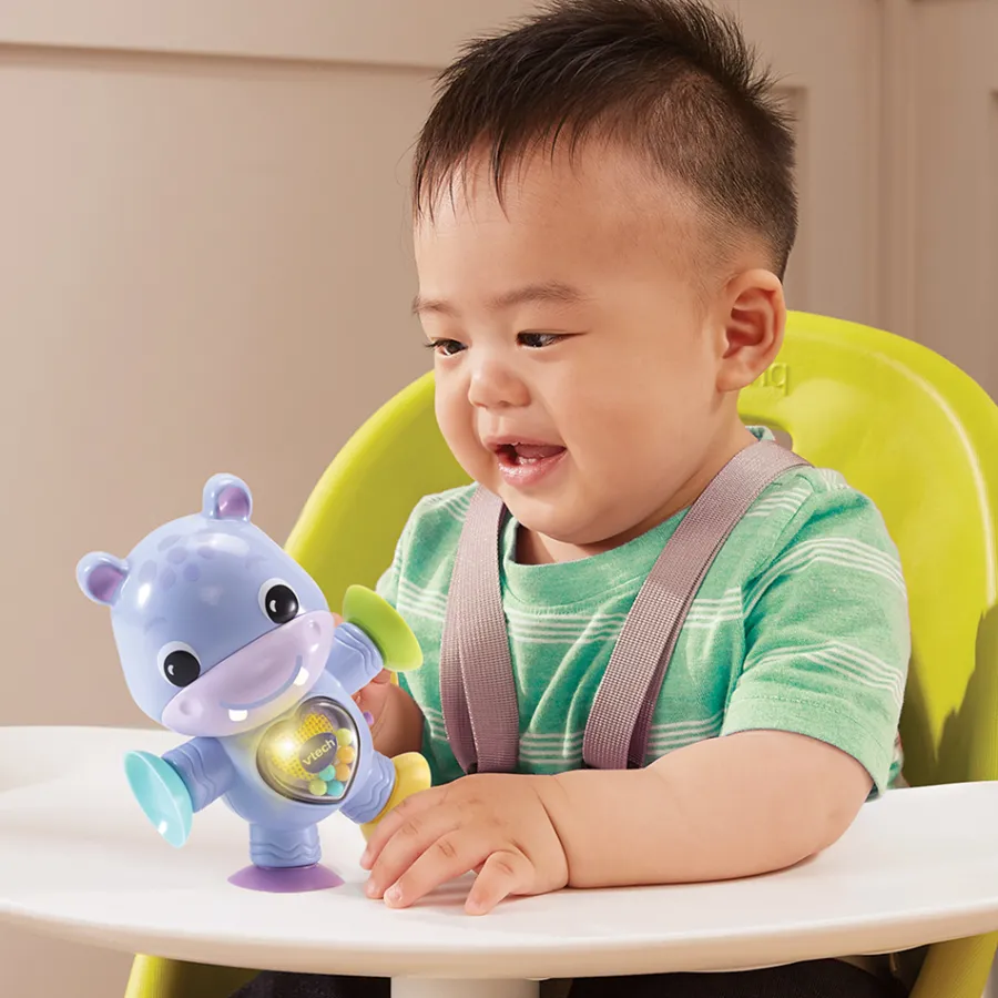 VTech Baby Theo, Mon Hippo Pirouette - Jouet Interactif- Hochets Et Petits Jouets