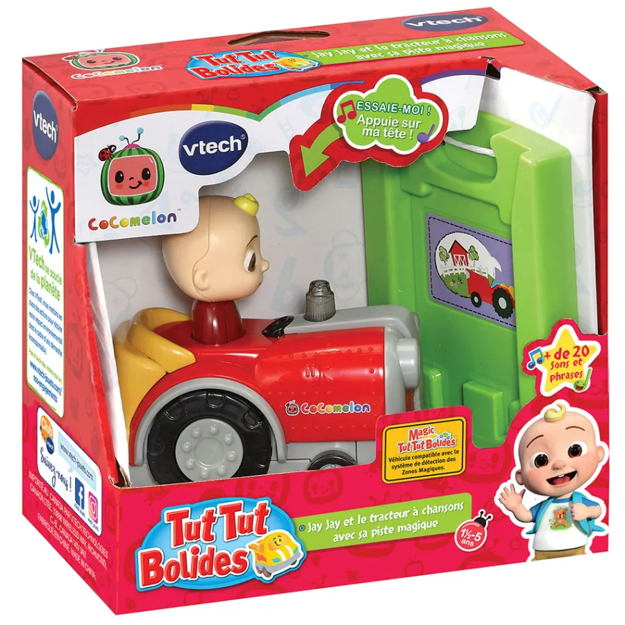 Tut Tut Bolides - Véhicules Cocomelon- Voitures Jouets Garages Et Circuits