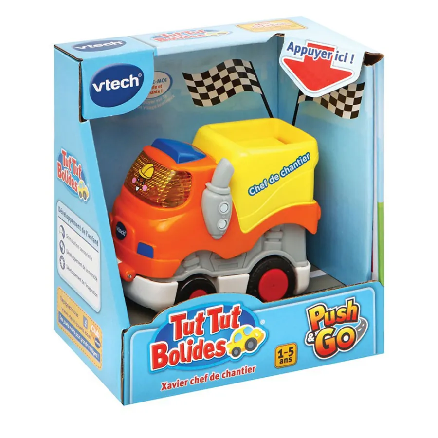Tut Tut Bolides Véhicules Push & Go - - Voitures Jouets Garages Et Circuits
